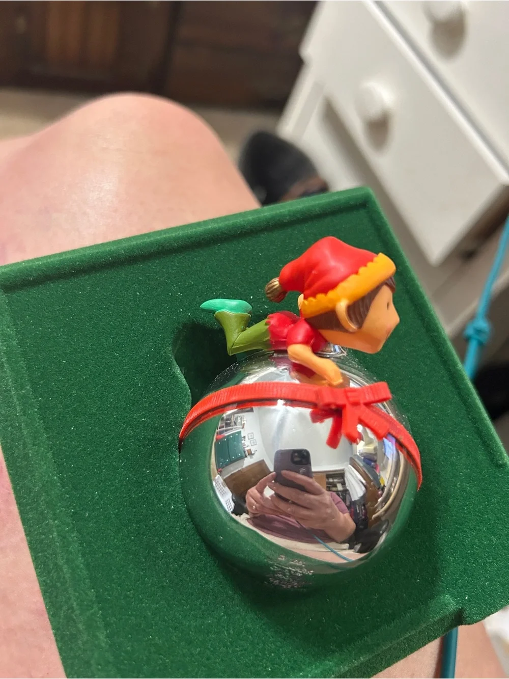 Vintage Hallmark Keepsake Elf Ornament